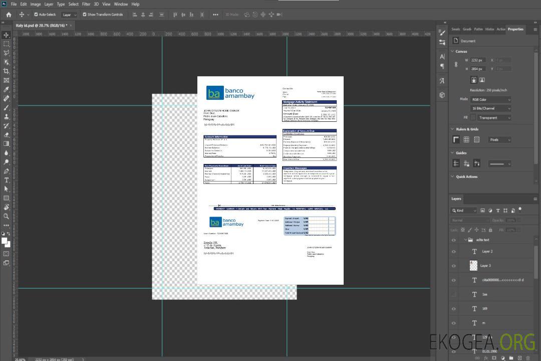 Relevé d'hypothèque bancaire Paraguay Banco Amambay aux formats Word et PDF template Relevé d'hypothèque bancaire Paraguay Banco Amambay aux formats Word et PDF template